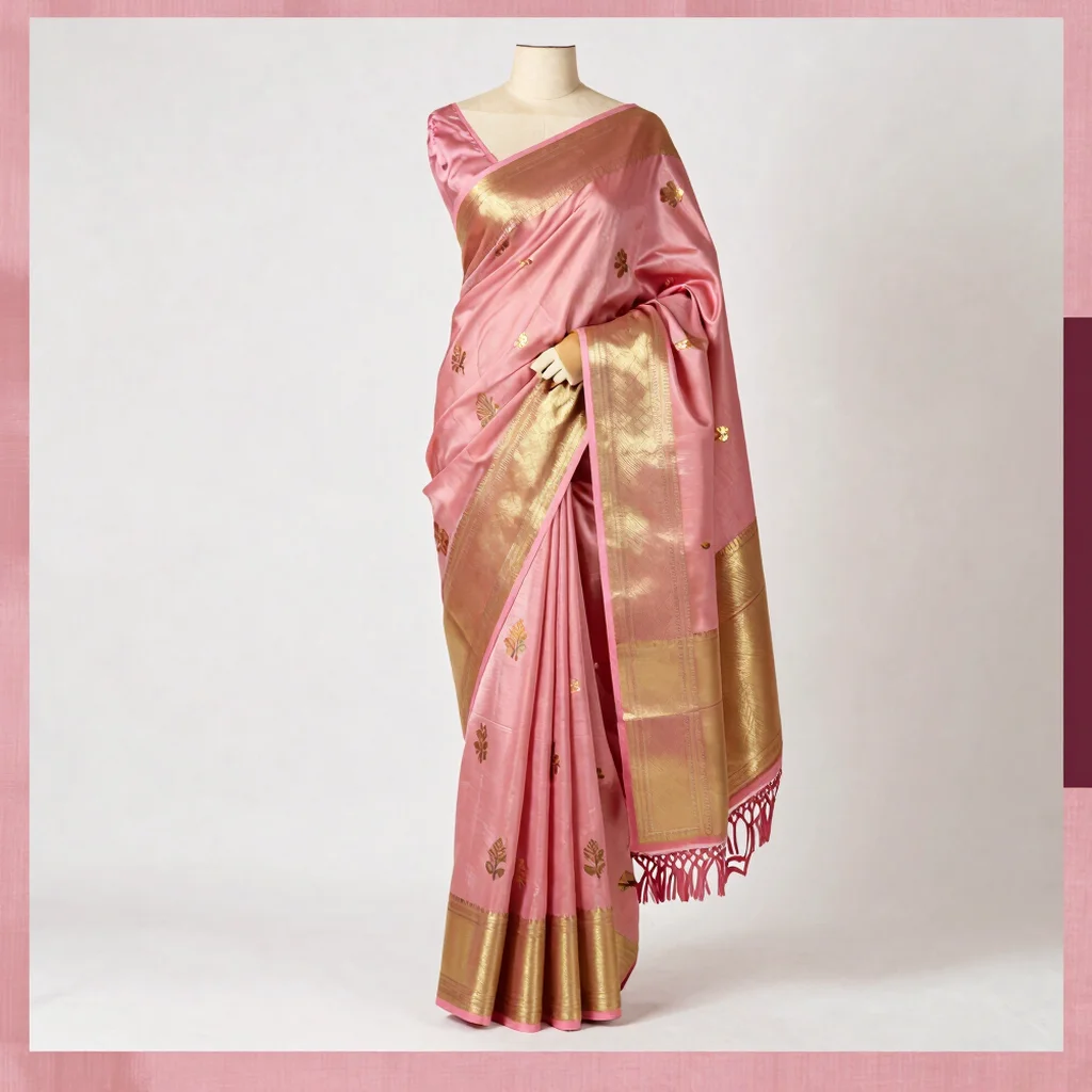 Gulabi Tissue Banarasi