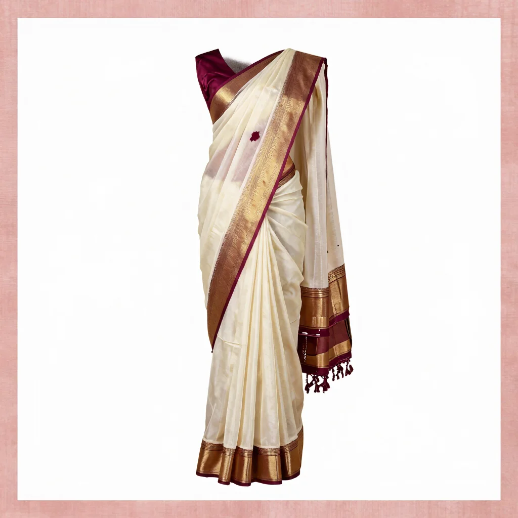 Ivory Buti Cotton